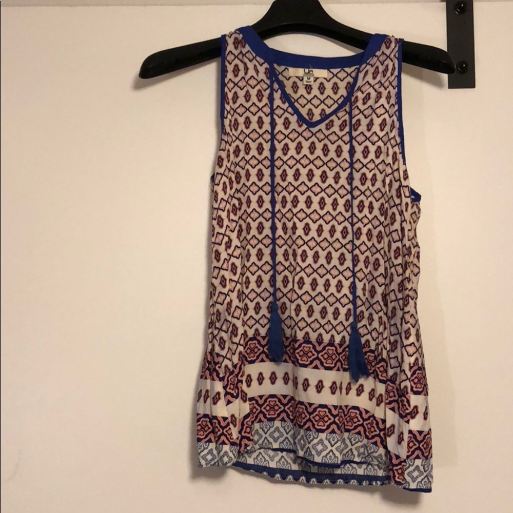 Ya Los Angeles Pattern Tank Top